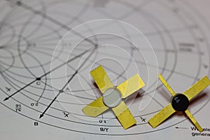 Chart with RF transistors