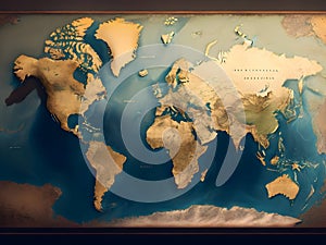 Chart Your Wanderlust: Explore the World with Stunning World Map Pictures!