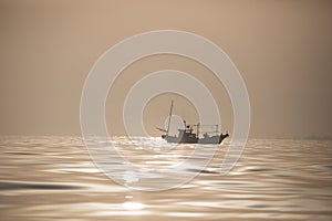 Local fishing boat in japan photo