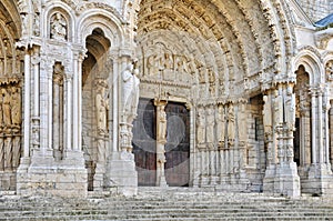 Chartres cathedral in Eure et Loir