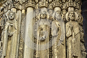 Chartres cathedral in Eure et Loir