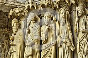 Chartres cathedral in Eure et Loir