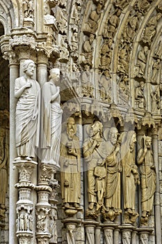 Chartres cathedral in Eure et Loir