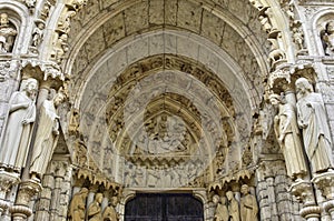 Chartres cathedral in Eure et Loir