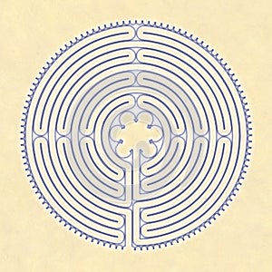 Chartres Labyrinth photo