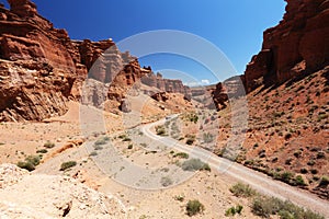 Charyn Canyon in Kazakhstan