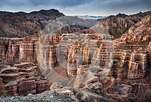 Charyn canyon in Kazakhstan