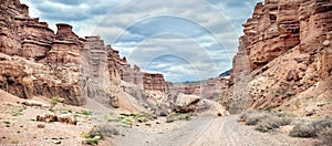 Charyn canyon in Kazakhstan