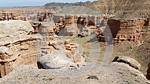 Charyn Canyon in kazakstan