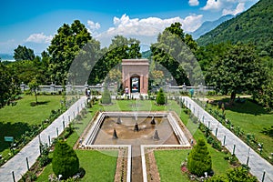 Chashme Shahi is one of the Mughal gardens built in 1632 AD, overlooking Dal Lake in Srinagar
