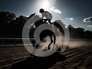 Chasing Shadows in the Belmont Stakes