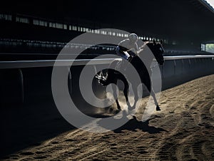 Chasing Shadows in the Belmont Stakes
