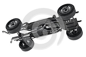 Chassis frame underbody