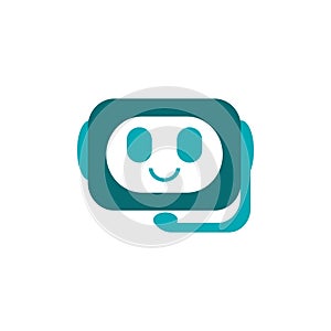 chat bot design, simple chat bot design, chat bot icon, green chat bot vector illustration