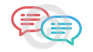 Chat Bubble with Question Mark Icon, vector design Generative AI