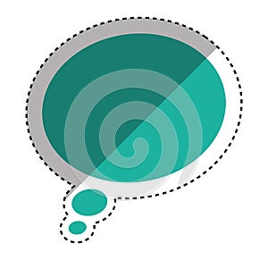 Chat bubble speakbox