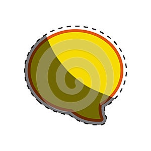 Chat bubble speakbox