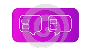 Chat Bubbles Conversation Dialogue Vector, vector design Generative AI