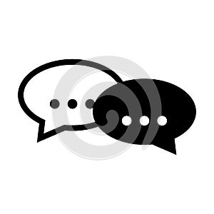 Chat bubbles speakbox