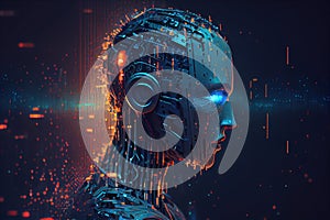 Chat GPT Artificial Intelligence chat bot by Open AI. Robot can assist with tasks, provide information. Generative AI.