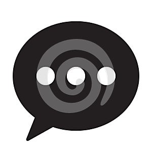 Chat icon, sms icon, comment icon