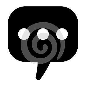 Chat icon, sms icon, comment icon