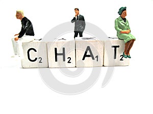 Chat and moderator