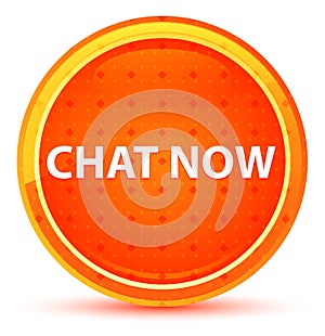 Chat Now Natural Orange Round Button