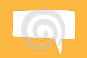 Chat Speech Bubble Message Text Cloud Vector Shape