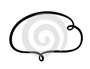 Chat Speech Bubble Message Text Cloud Vector Shape