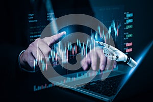 Chatbot conversation Ai Artificial Intelligence technology online customer service.Digital chatbot, robot application, OpenAI