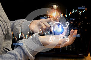 Chatbot conversation Ai Artificial Intelligence technology online customer service.Digital chatbot, robot application, OpenAI