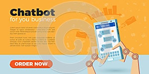 Chatbot landing page