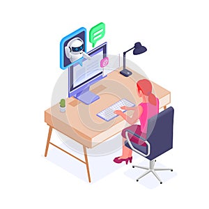 Chatbot Messenger Concept