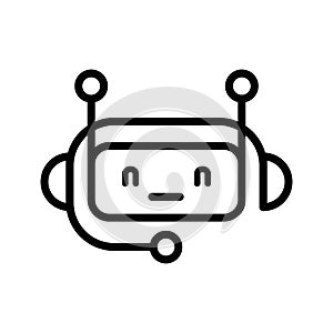 chatbot technology service icon