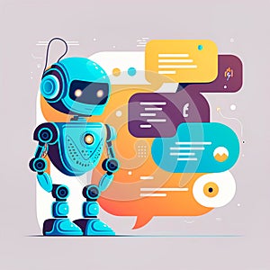 ChatBot using and chatting artificial intelligence, generative AI