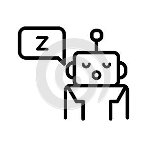 chatbot virtual service icon