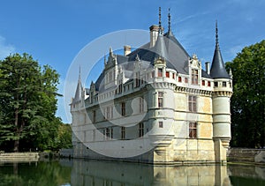 Chateau Azay le Rideau, France