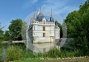 Chateau Azay le Rideau, France