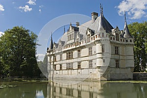 Chateau Azay-le-Rideau, France