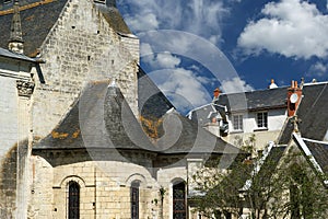 Chateau Azay-le-Rideau (was built from 1515 to 1527), Loire, France