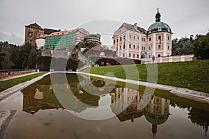 Chateau and castle Becov nad Teplou