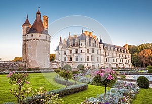 Chateau (castle) de Chenonceau, France