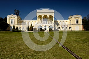 Chateau in classicism style photo