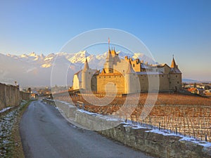 Chateau d'Aigle, Switzerland