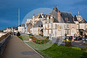 Chateau d'Amboise in the Loire Valley, France