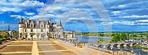 Chateau d`Amboise, one of the castles in the Loire Valley - France