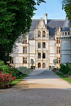 Chateau d\'Azay le Rideau. Loire Valley. France