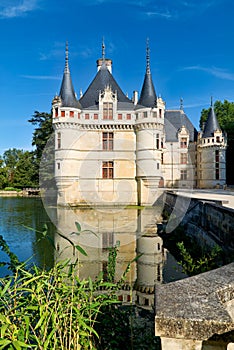 Chateau d\'Azay le Rideau. Loire Valley. France