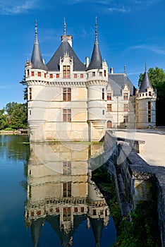 Chateau d\'Azay le Rideau. Loire Valley. France